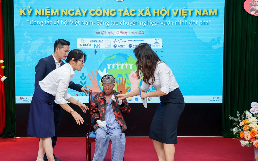 Bệnh viện Da liễu Trung ương lan tỏa giá trị nhân văn qua chuỗi hoạt động kỷ niệm 10 năm Ngày Công tác xã hội