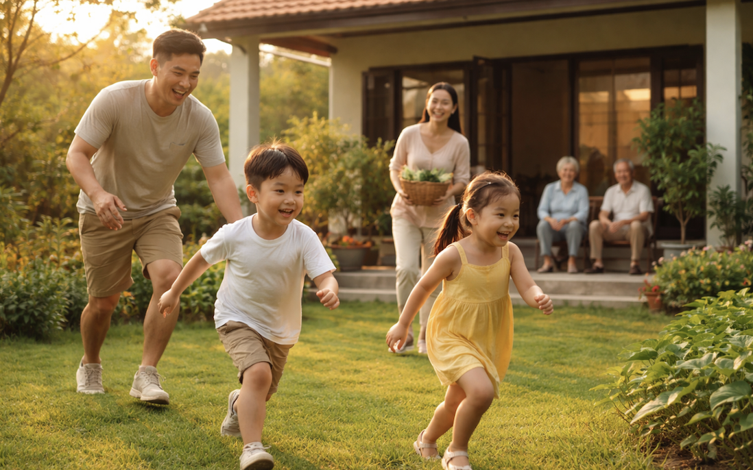 Vợ chồng trẻ dỡ bỏ “áp lực thành phố” để sống nhẹ nhõm hơn