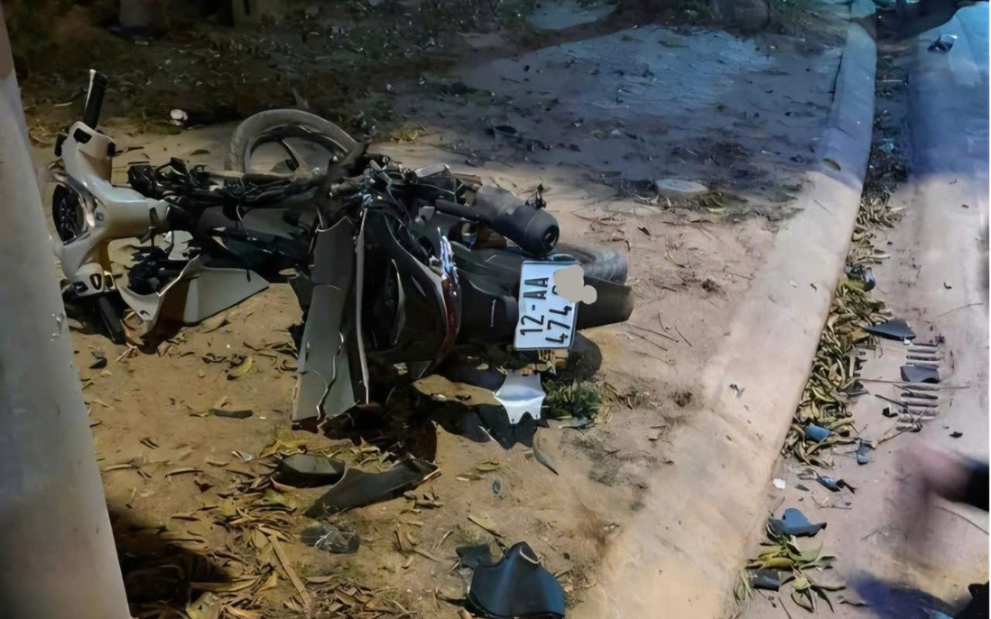 Lạng Sơn: 2 xe mô tô đấu đầu, 3 người thương vong