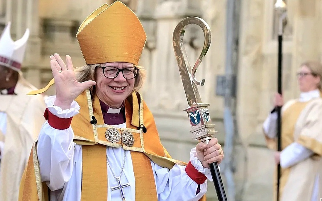 Nữ Tổng giám mục đầu tiên trong lịch sử 1.400 năm của Giáo hội Anh