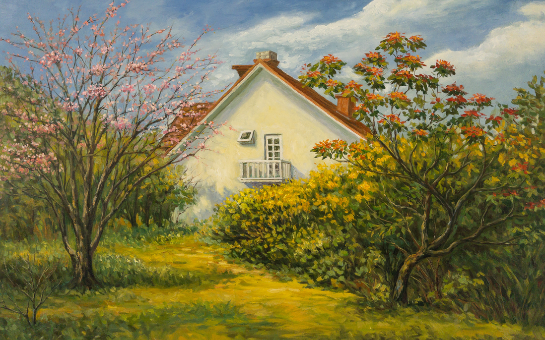 Đà Lạt qua 5 góc nhìn hội họa trong “Giấc mộng Hồng hoàng”