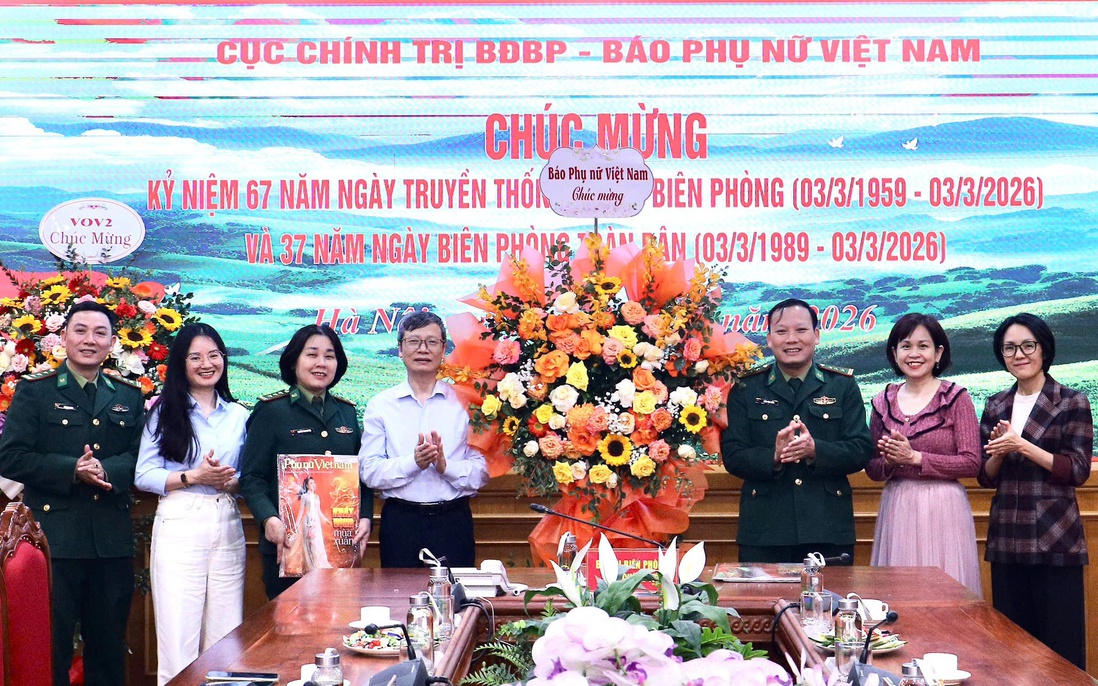 Báo Phụ nữ Việt Nam chúc mừng Bộ đội Biên phòng nhân kỷ niệm 67 năm thành lập