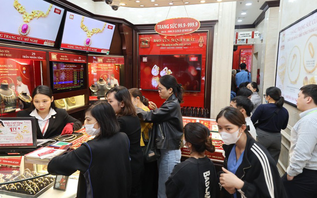 Quay đầu giảm mạnh, giá vàng trong nước cuối ngày về ngưỡng 188,2 triệu đồng