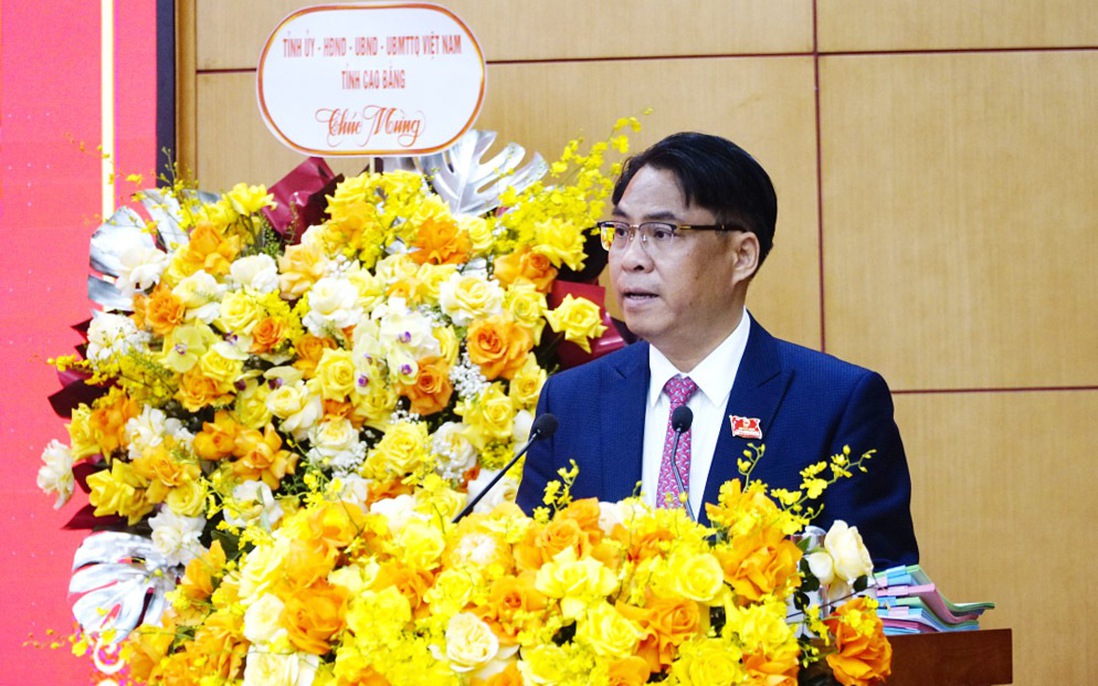 Bí thư Tỉnh ủy Phan Thăng An được bầu giữ chức Chủ tịch HĐND tỉnh Cao Bằng
