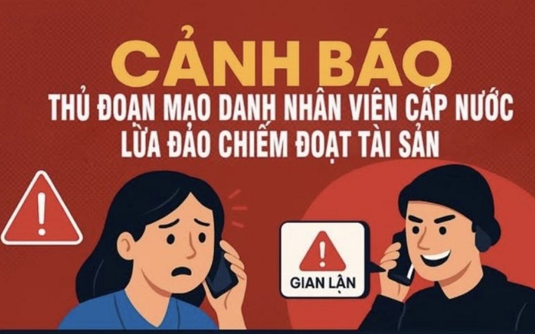 Tin lời "nhân viên cấp nước", người đàn ông bị lừa 220 triệu đồng
