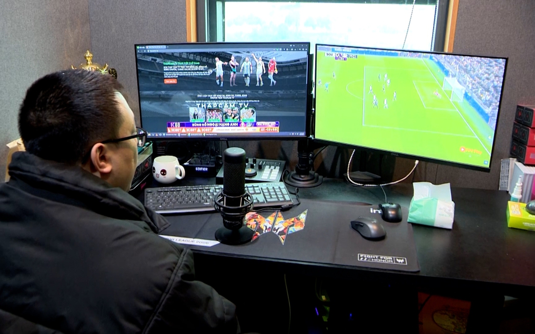 Bình luận viên "Anh Thỏ" của Xôi Lạc TV khai nhận thù lao 300.000 đồng/trận