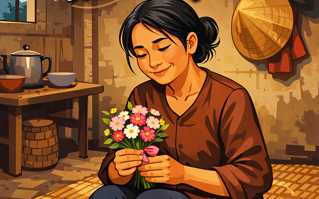 Truyện ngắn: Bông hoa nở muộn