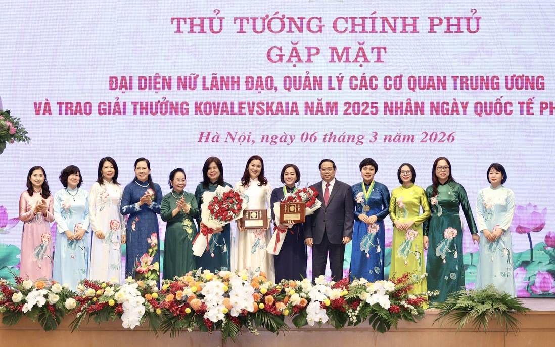 Trao Giải thưởng Kovalevskaia năm 2025 cho 1 tập thể và 1 cá nhân nhà khoa học nữ