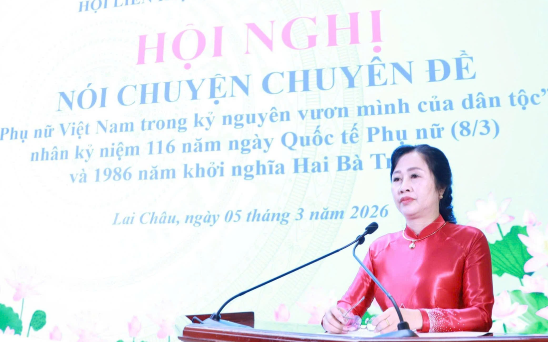Hội LHPN tỉnh Lai Châu tổ chức Hội nghị nói chuyện chuyên đề nhân Ngày 8/3
