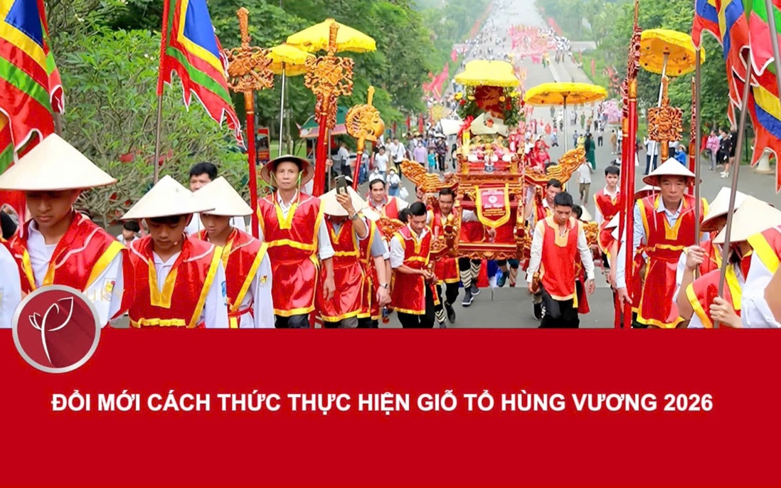 Đổi mới cách thức thực hiện Giỗ Tổ Hùng Vương 2026