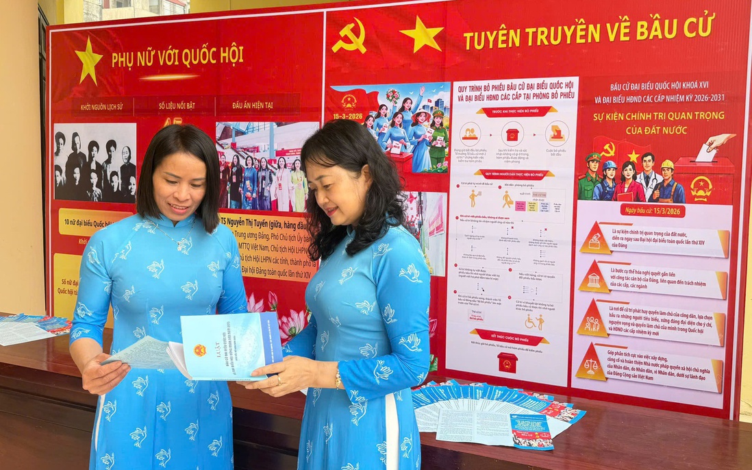 Hải Phòng: Tập huấn tuyên truyền bầu cử cho cán bộ Hội phụ nữ cơ sở 