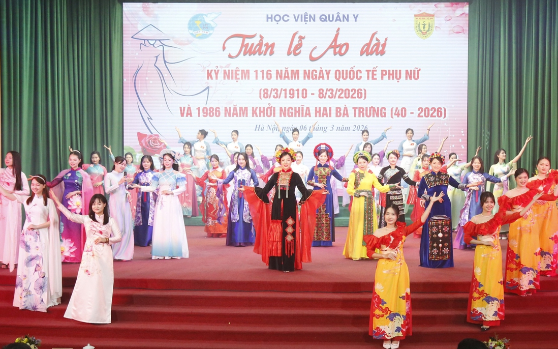 Tạo khí thế thi đua sôi nổi trong phụ nữ Học viện Quân y