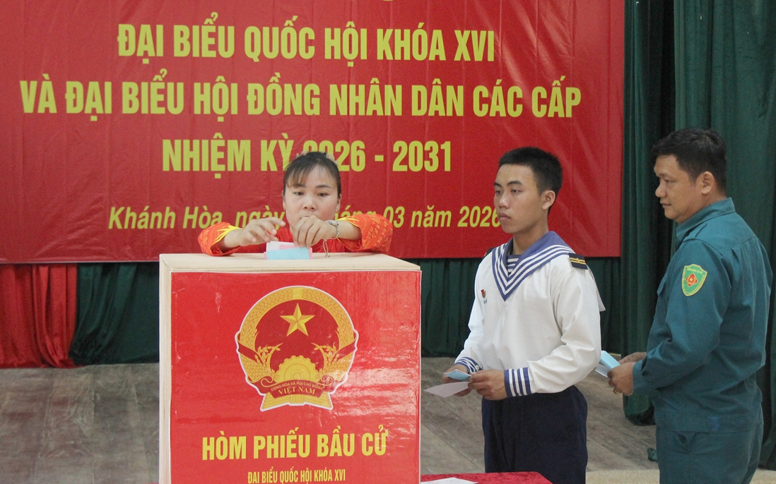 20 khu vực ở Đặc khu Trường Sa bầu cử sớm hơn cả nước 1 tuần