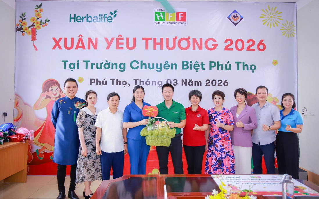 Herbalife Việt Nam tiếp tục tổ thức chương trình "Xuân Yêu Thương" 2026 tại các Trung tâm Casa Herbalife trên toàn quốc
