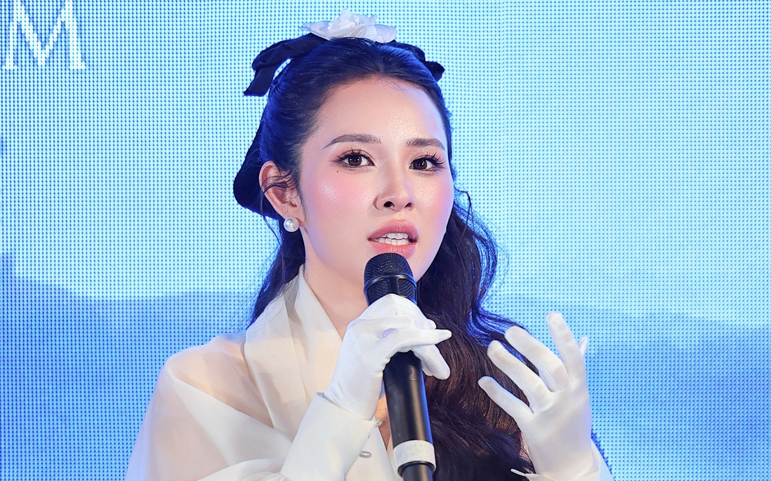 Bảo Trâm Idol lo chồng ghen khi cô đóng cảnh tình cảm với bạn diễn nam 