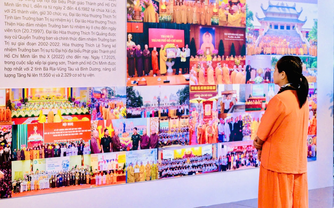 Giới thiệu 450 ảnh tư liệu quý về "45 năm Giáo hội Phật giáo Việt Nam"