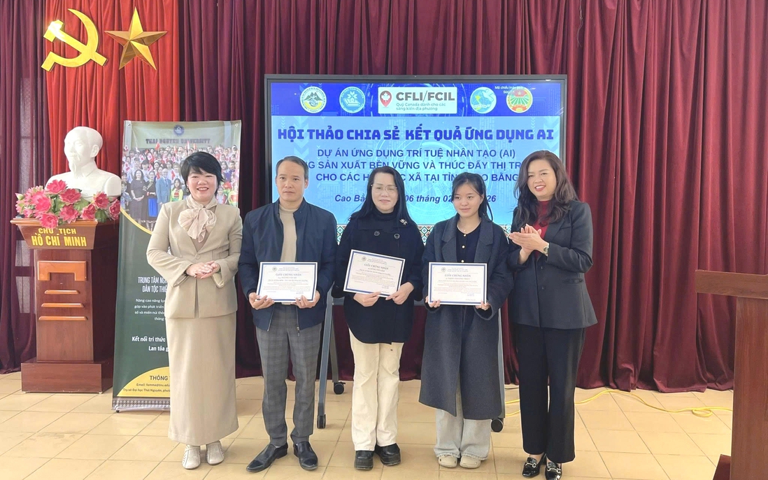 Phụ nữ Cao Bằng giúp nhau phát triển kinh tế, giảm nghèo bền vững