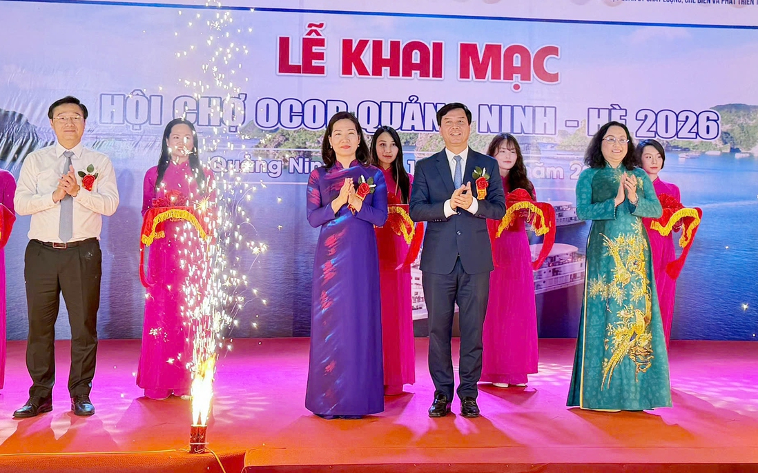 Khai mạc Hội chợ OCOP Quảng Ninh - Nâng cao giá trị thương hiệu sản phẩm, thúc đẩy tiêu thụ