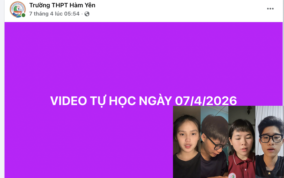 Yêu cầu học sinh quay video đăng fanpage: Đổi mới hay tạo áp lực?