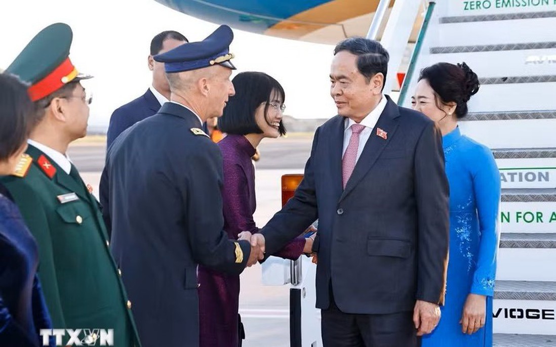 Chủ tịch Quốc hội Trần Thanh Mẫn và phu nhân thăm chính thức Cộng hòa Italy