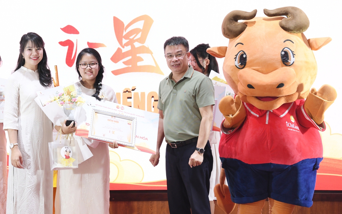 Học sinh lớp 6 giành giải Nhất "Ngôi sao tiếng Trung 2026"