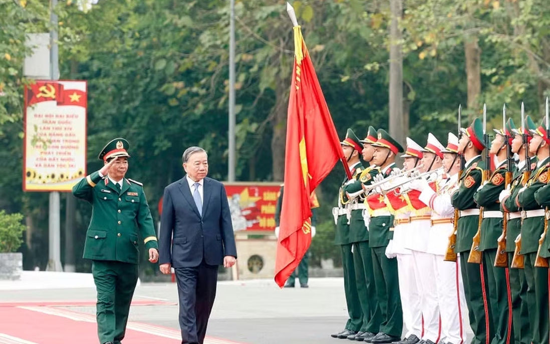 Tổng Bí thư, Chủ tịch nước Tô Lâm: Xây dựng Lực lượng vũ trang Quân khu 1 vững mạnh toàn diện