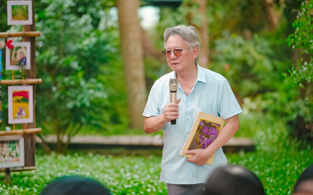 Giáo sư Vật lý 82 tuổi tìm cảm hứng từ niềm vui cầm cọ