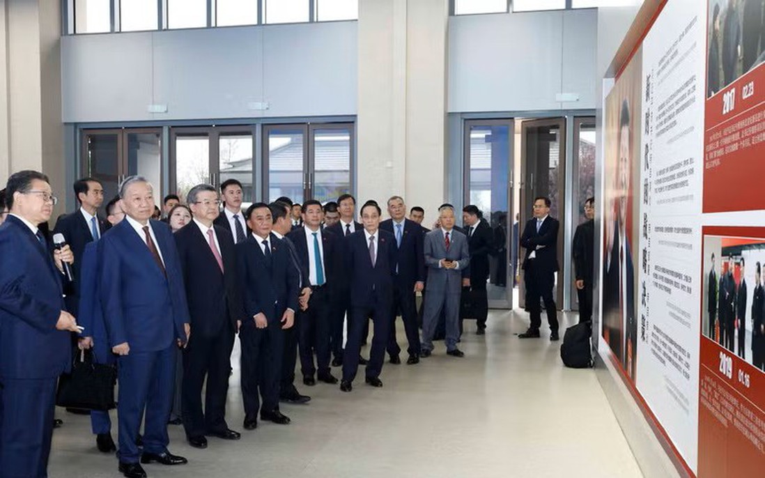 Tổng Bí thư, Chủ tịch nước Tô Lâm thăm Khu mới Hùng An của Trung Quốc