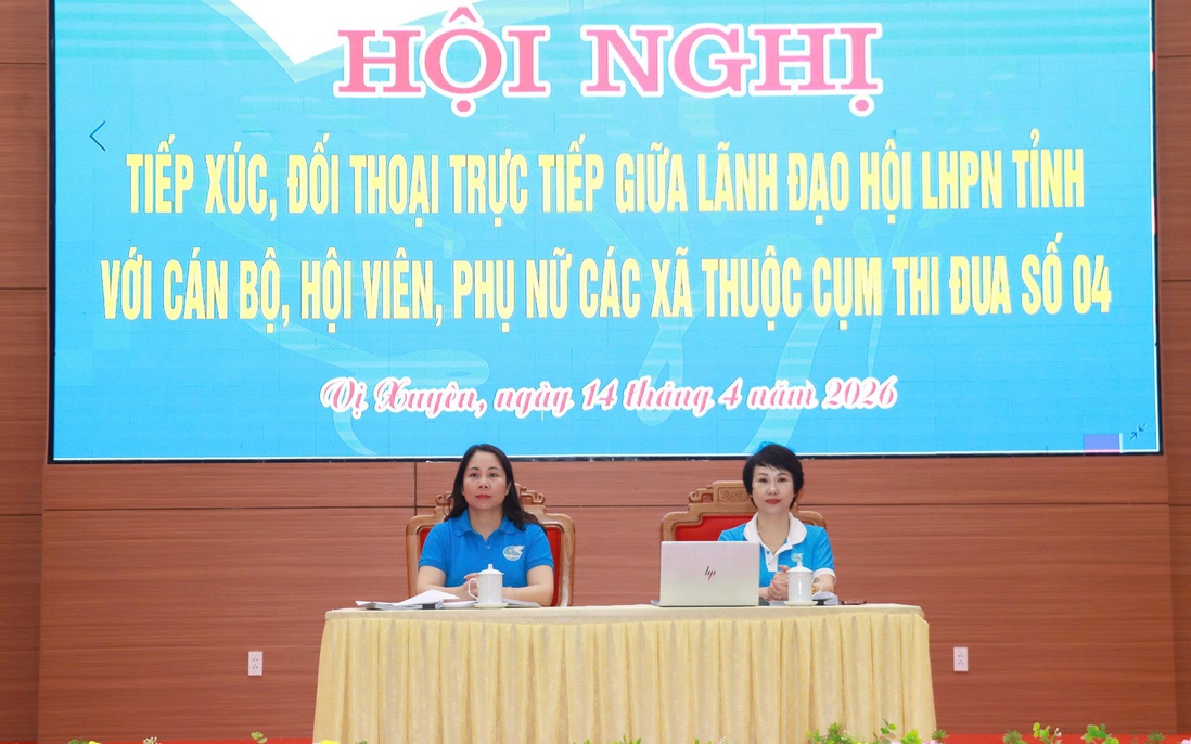Hội LHPN tỉnh Tuyên Quang đối thoại với cán bộ, hội viên, phụ nữ