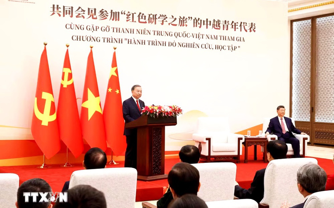 Phát biểu của Tổng Bí thư, Chủ tịch nước Tô Lâm tại Gặp gỡ hữu nghị thế hệ trẻ Việt-Trung