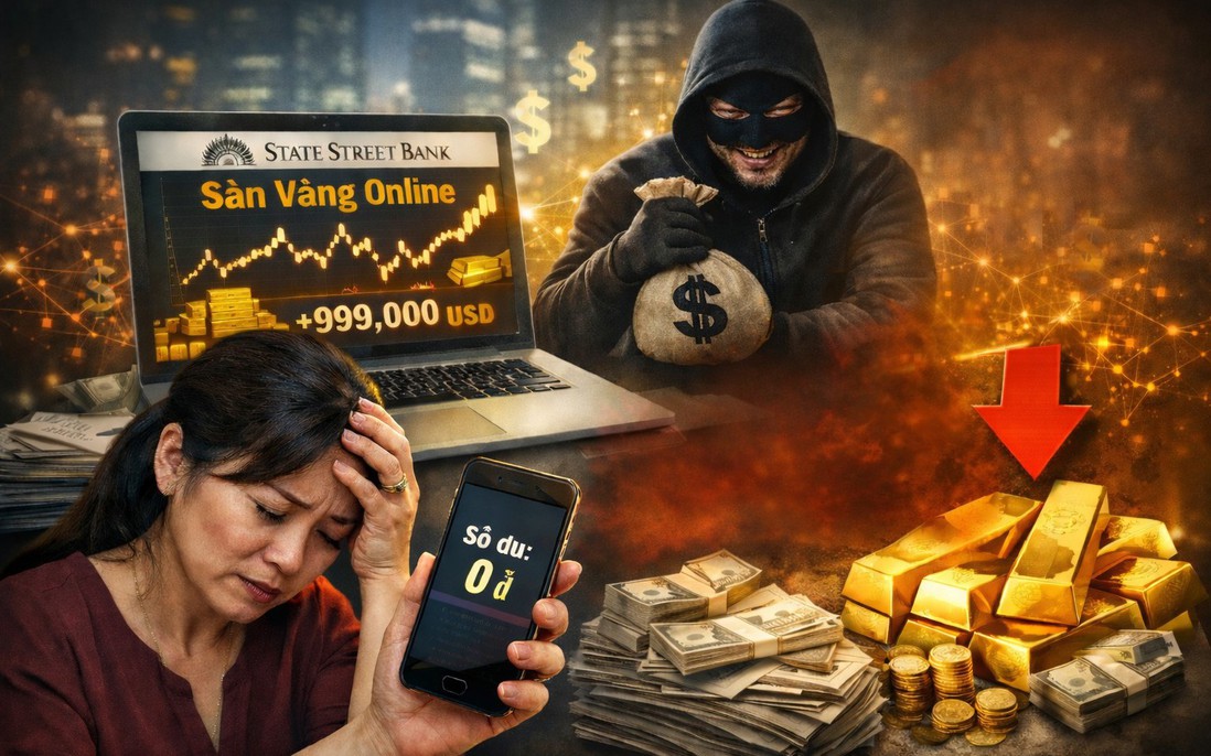 Sập bẫy đầu tư vàng online, người phụ nữ Hà Nội mất 82 tỷ đồng