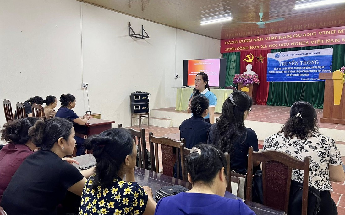 Cao Bằng: Truyền thông về an toàn thực phẩm cho hội viên phụ nữ