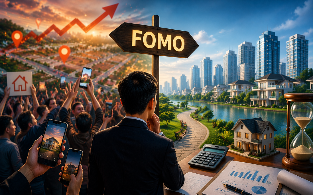 Khi nhà đầu tư không còn “sợ bỏ lỡ”, thị trường bất động sản đổi nhịp