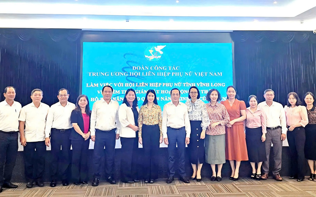 TƯ Hội LHPN Việt Nam kiểm tra, giám sát hoạt động ủy thác tại Vĩnh Long