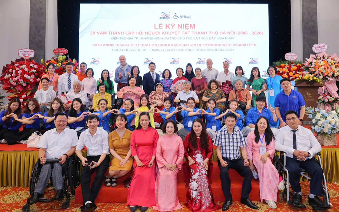 Lời tâm sự nhân 20 năm thành lập Hội Người khuyết tật Hà Nội