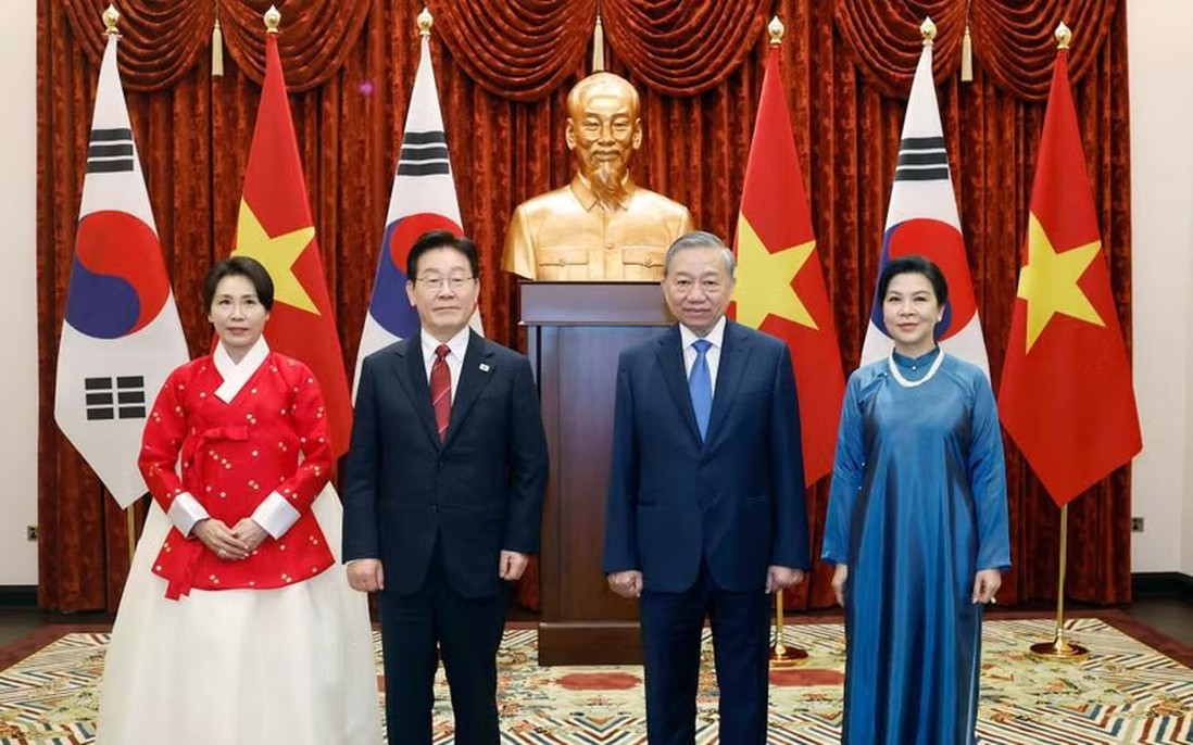 Tổng Bí thư, Chủ tịch nước Tô Lâm chủ trì chiêu đãi Tổng thống Hàn Quốc