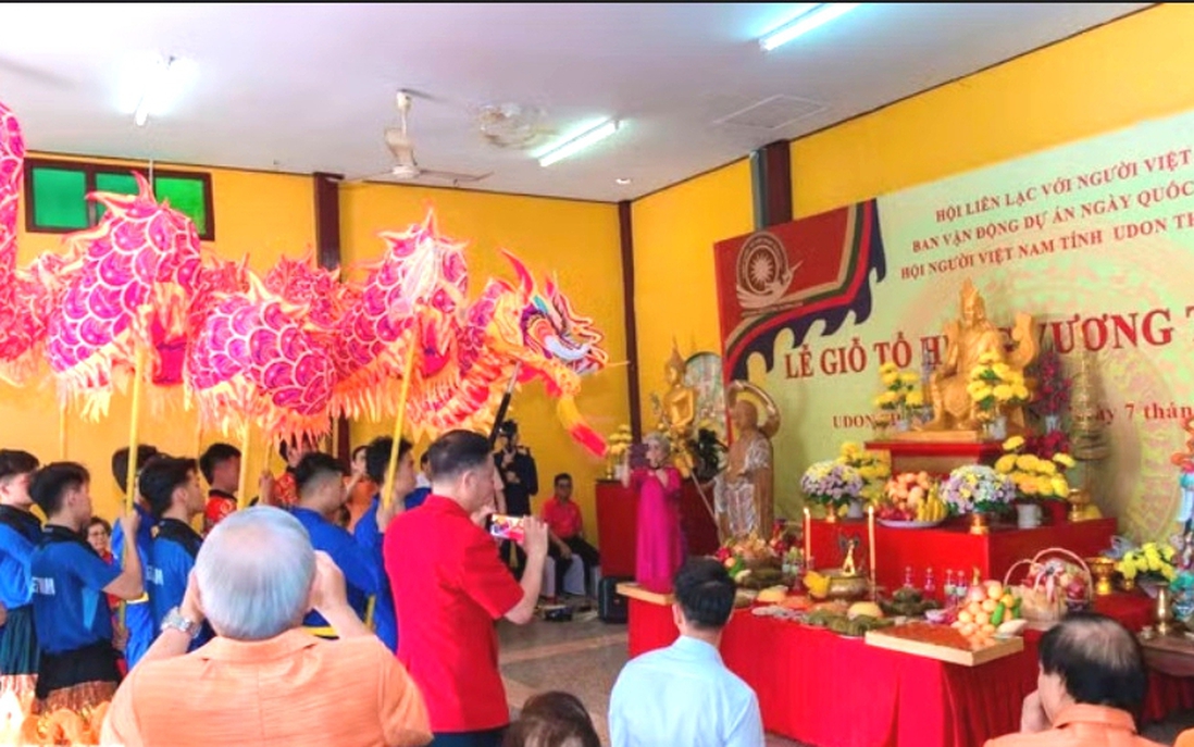 Người Việt tại Thái Lan kết nối cội nguồn trong dịp Giỗ Tổ Hùng Vương