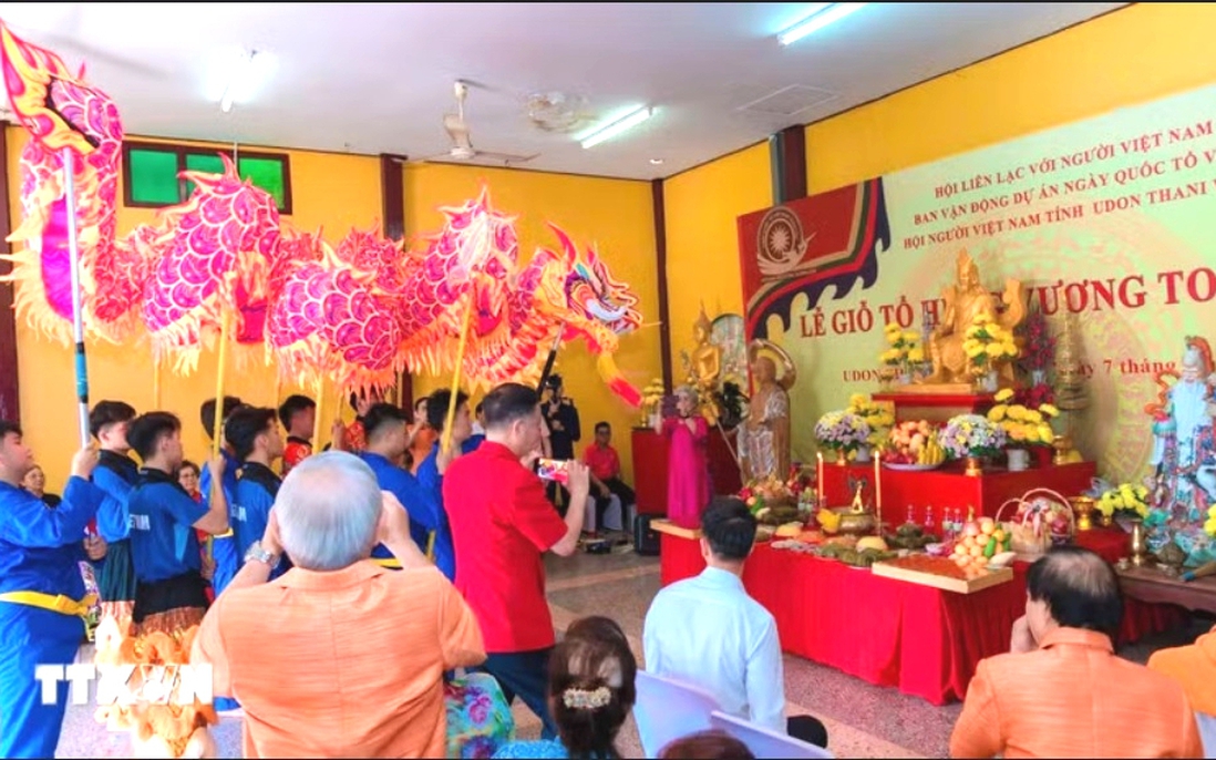 Người Việt tại Thái Lan kết nối cội nguồn trong dịp Giỗ Tổ Hùng Vương