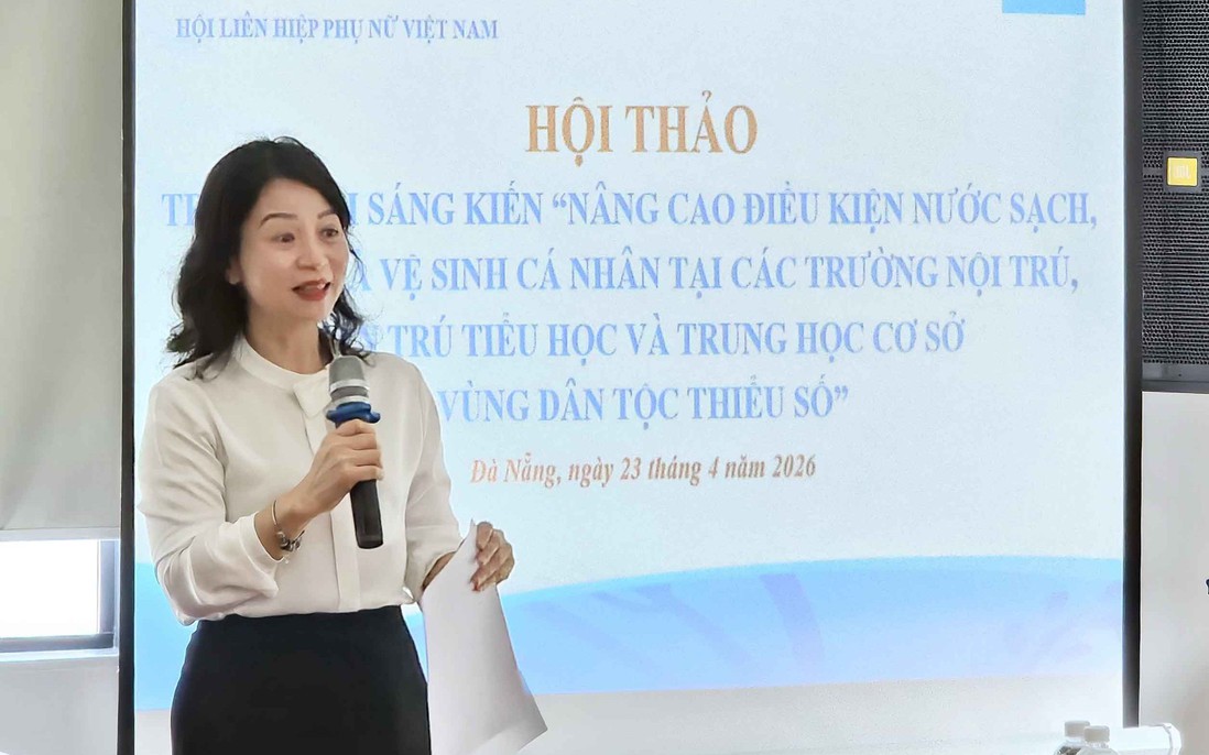 Nâng cao điều kiện nước sạch, vệ sinh cá nhân học đường vùng dân tộc thiểu số