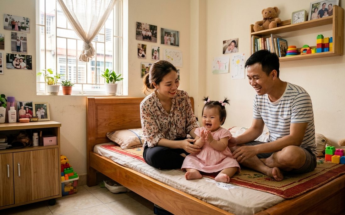 Chồng lương thấp hơn vợ và bản lĩnh giữ vững tổ ấm