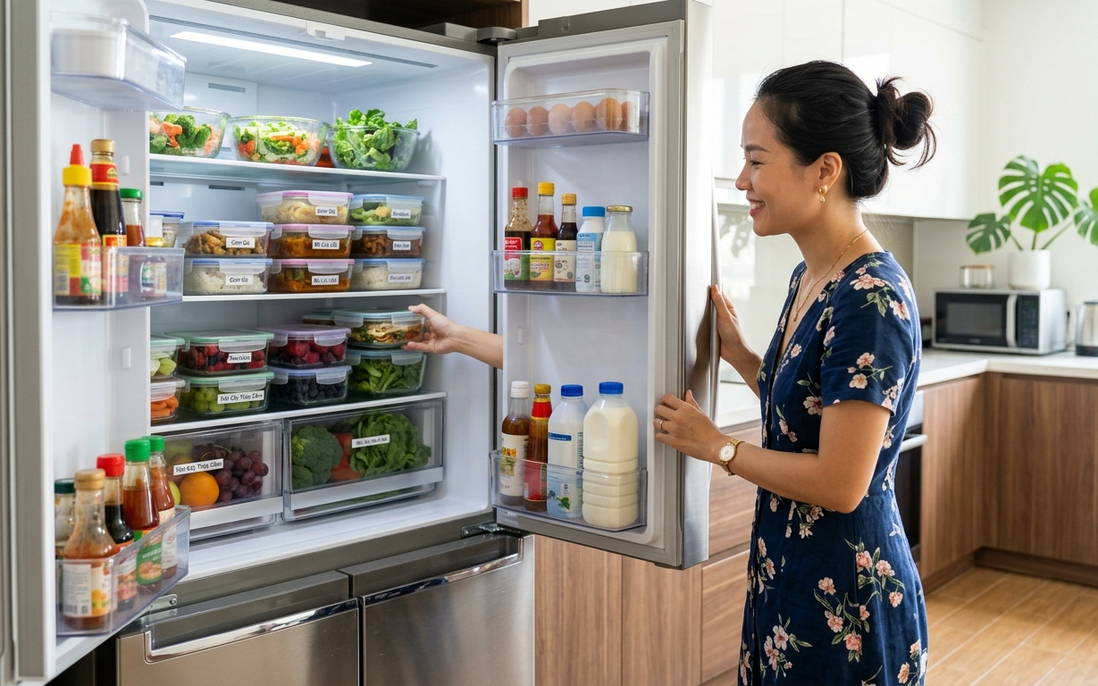 Học cách buông tay từ… "cánh cửa tủ lạnh"