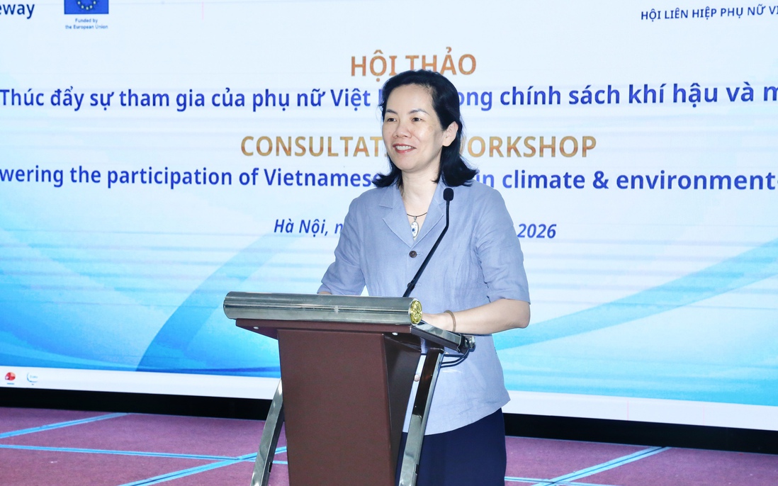 Promoting Vietnamese women’s participation in climate and environmental policymaking