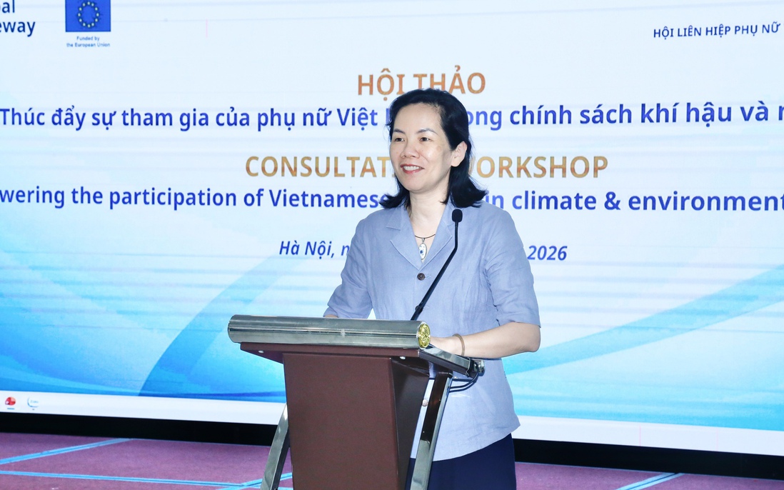 Thúc đẩy sự tham gia của phụ nữ Việt Nam trong chính sách khí hậu và môi trường