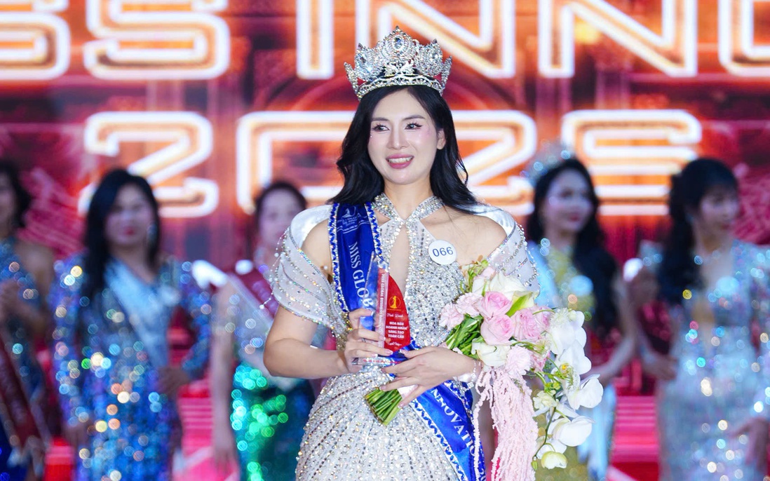 Trần Thị Thanh Tâm đăng quang Miss Global Business Innovation