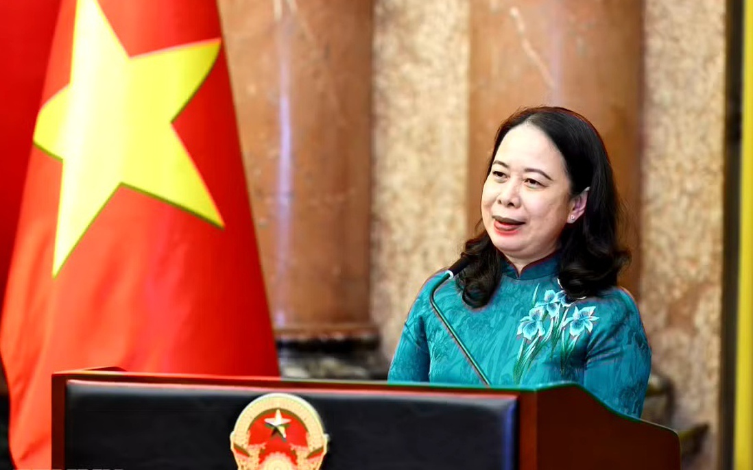 Phó Chủ tịch nước Võ Thị Ánh Xuân gặp mặt các chủ tịch công đoàn tiêu biểu