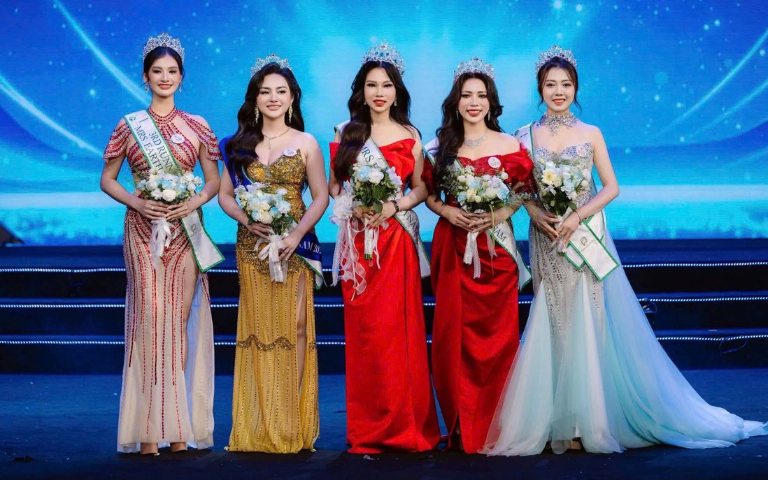 Nguyễn Khuê Thu đăng quang Mrs Earth Vietnam 2026