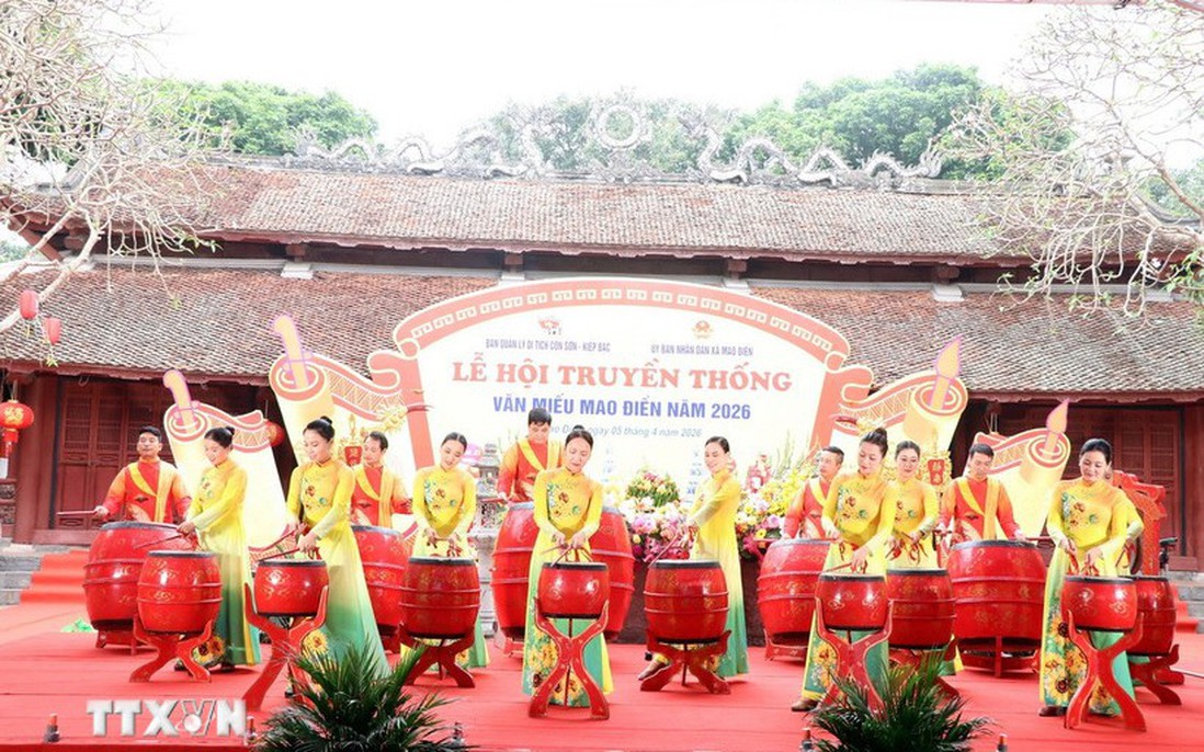 Hải Phòng: Lễ hội Văn Miếu Mao Điền tôn vinh đạo học của dân tộc