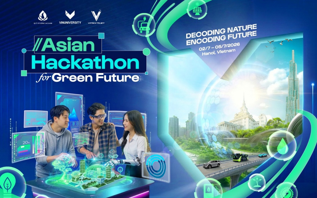 Phát động cuộc thi Asian Hackathon for Green Future 2026 với tổng giải thưởng 24.000 USD