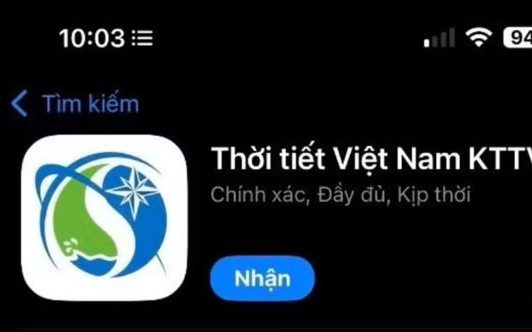 Ra mắt ứng dụng thời tiết Việt Nam theo vị trí người dùng