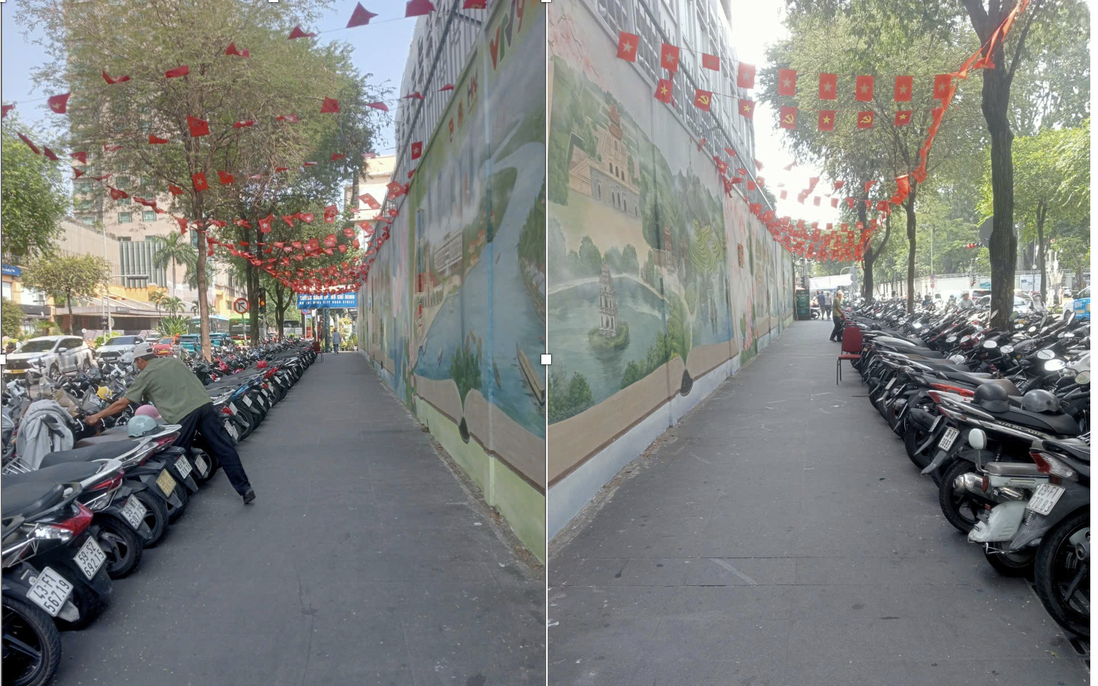 TPHCM: Bàn giải pháp bố trí bãi giữ xe để phục vụ bạn đọc đến với Đường sách